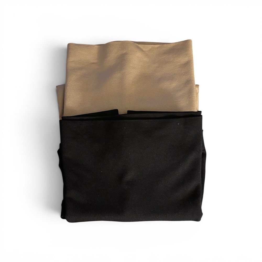Yummie 2 Pk High Waist Shaping Shorts Black Nude 1X/2X Tummy Control Slip NWOT